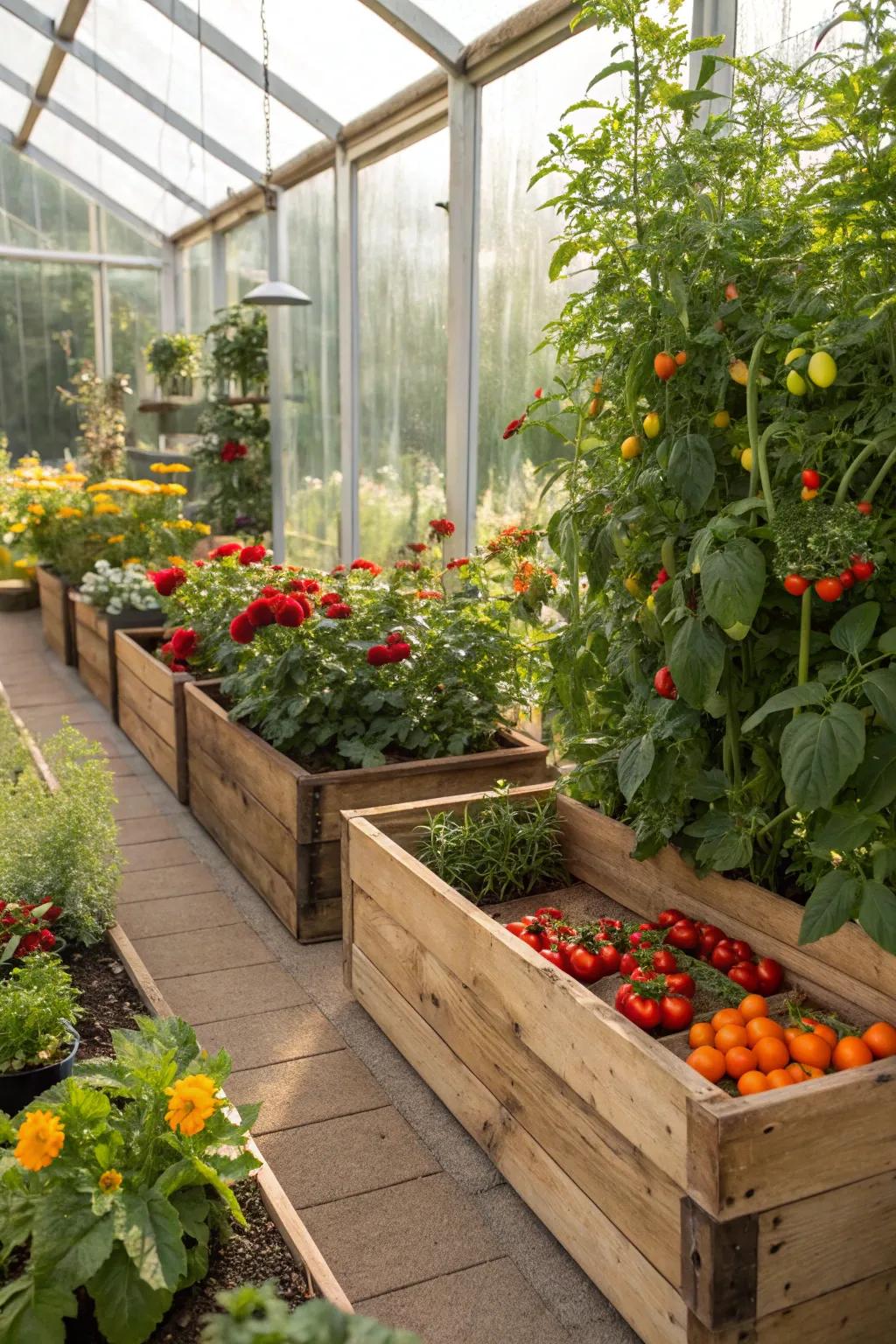 Blend function and aesthetics with diverse plantings.