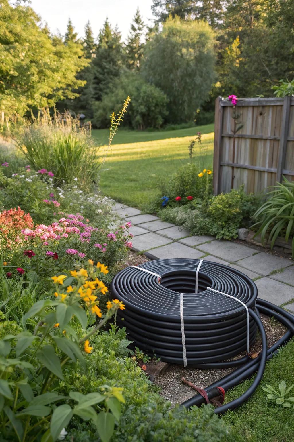 DIY your way to a warm shower with a simple spiral solar heater.