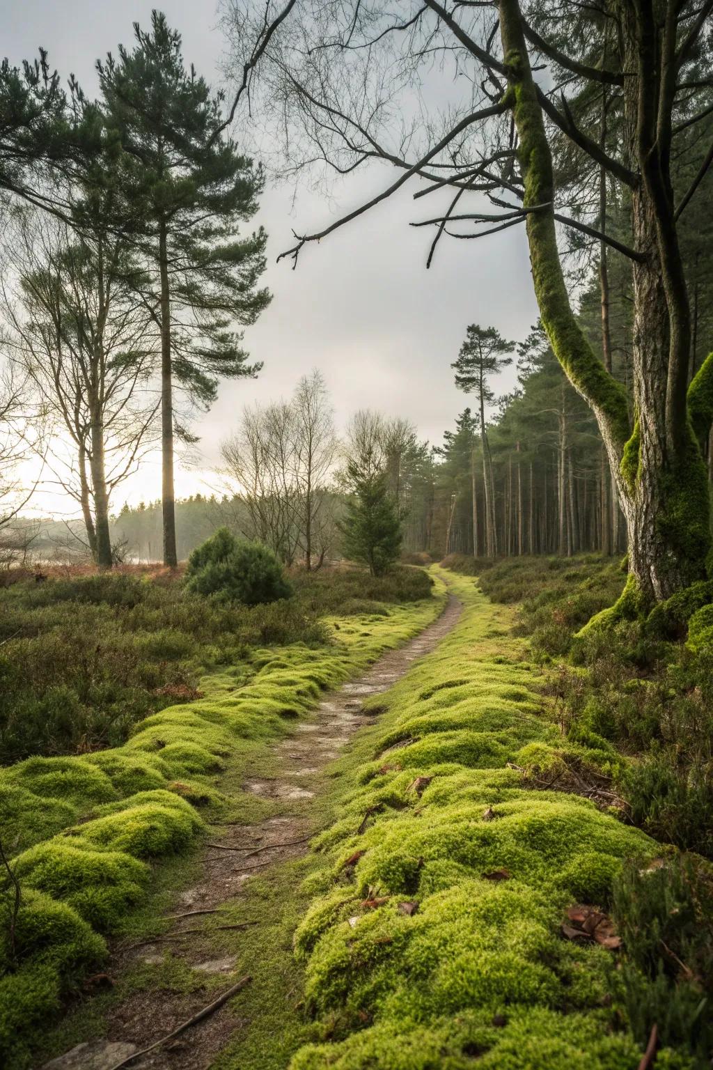 Moss adds a mystical touch.