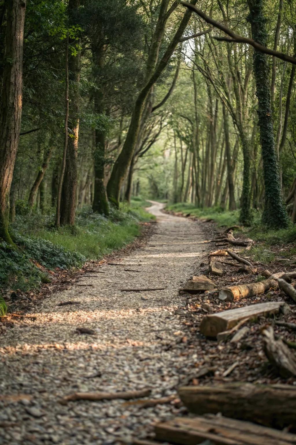 Textured materials add interest.