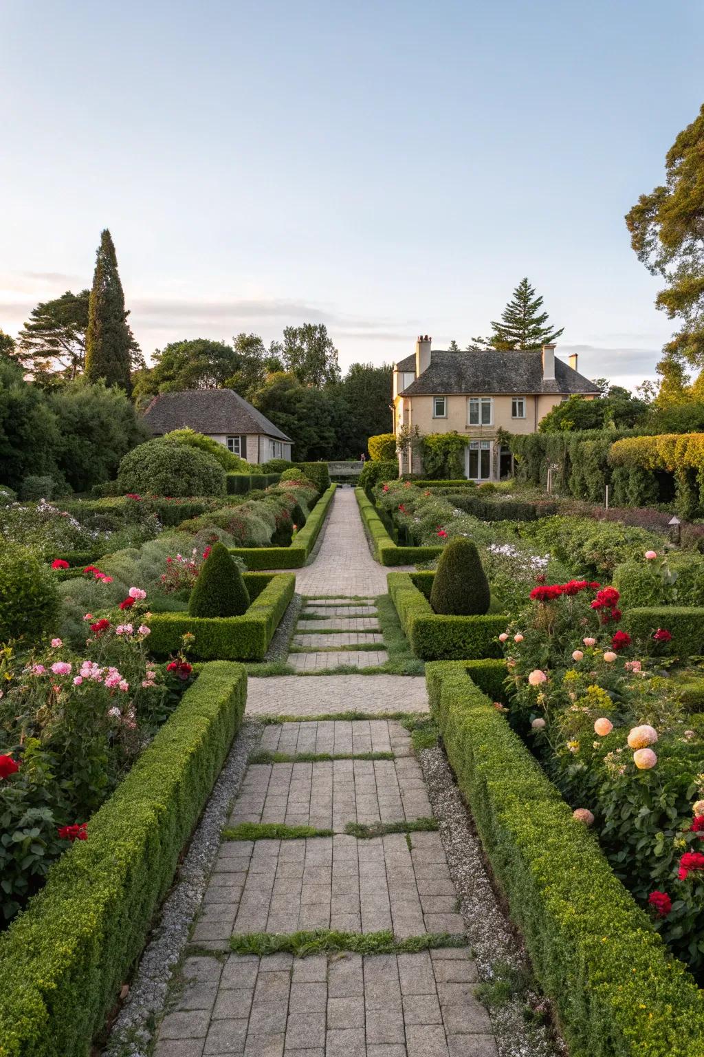 Symmetry in design promotes harmony.