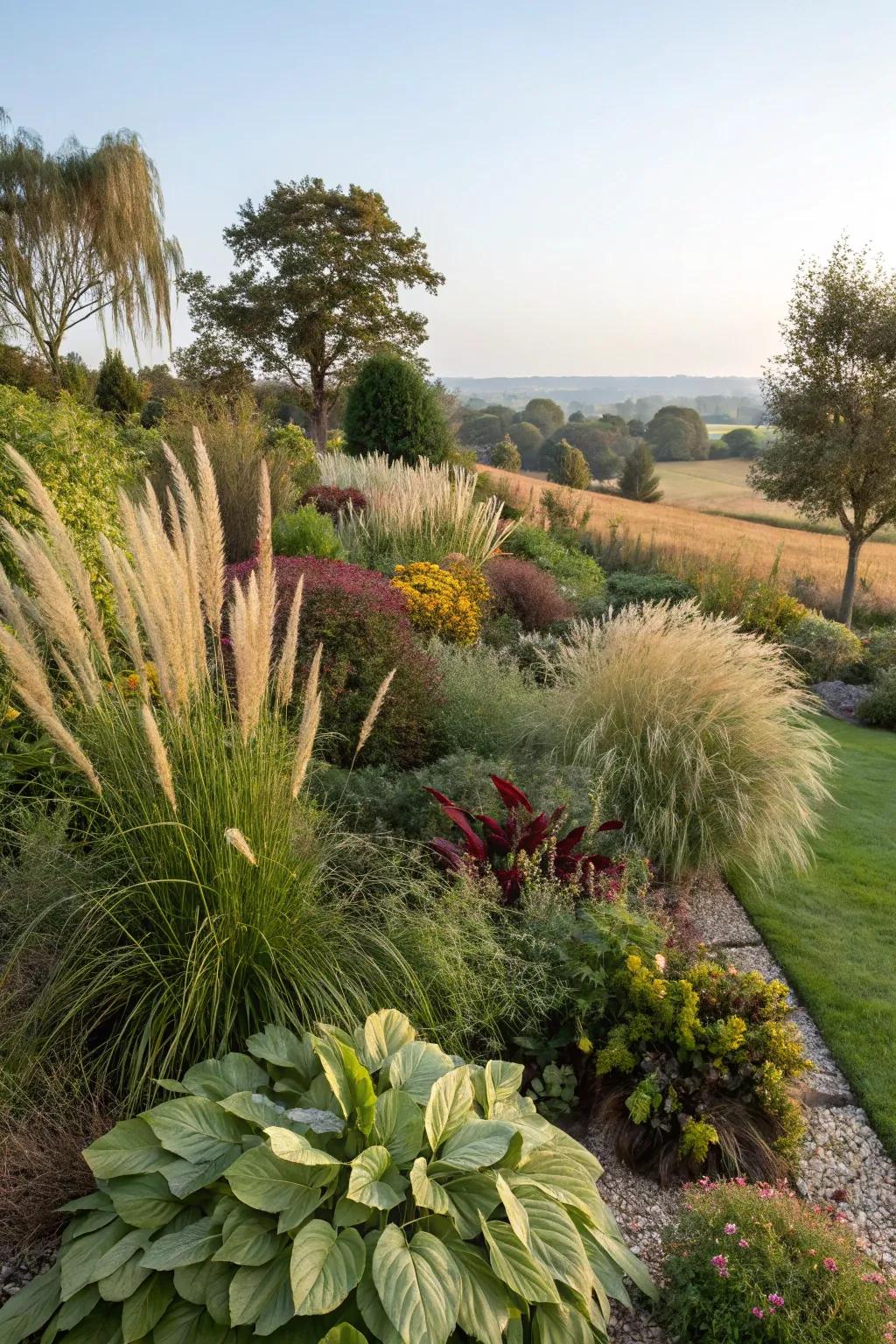 Textures create visual intrigue.