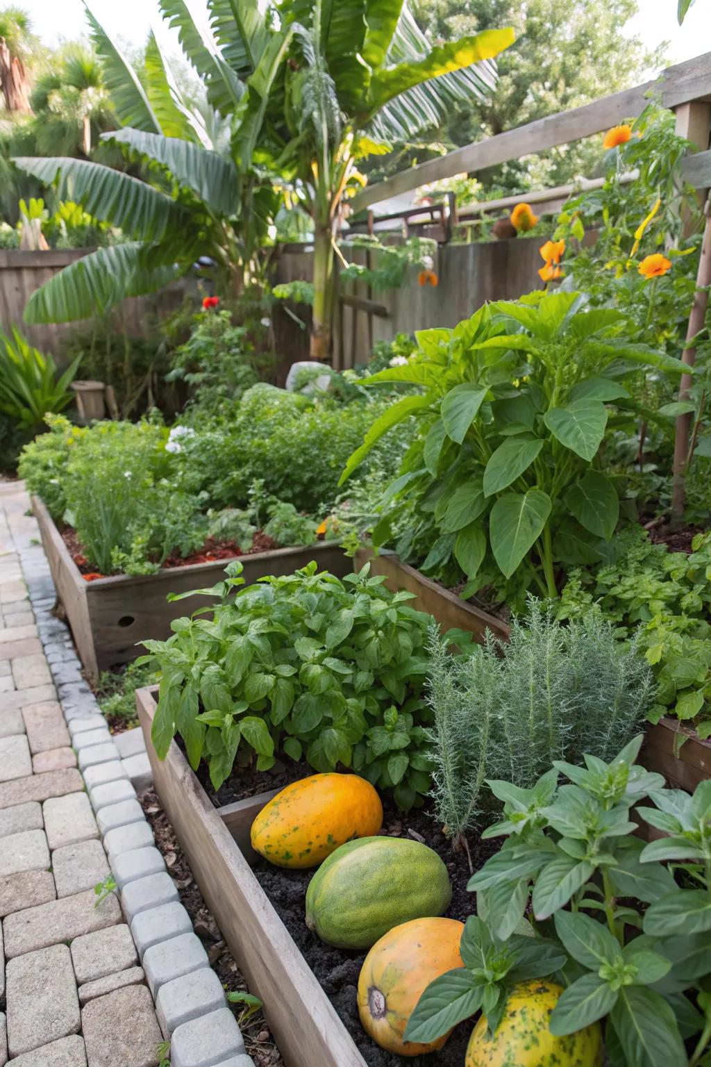 Savor fresh picks from your edible garden.
