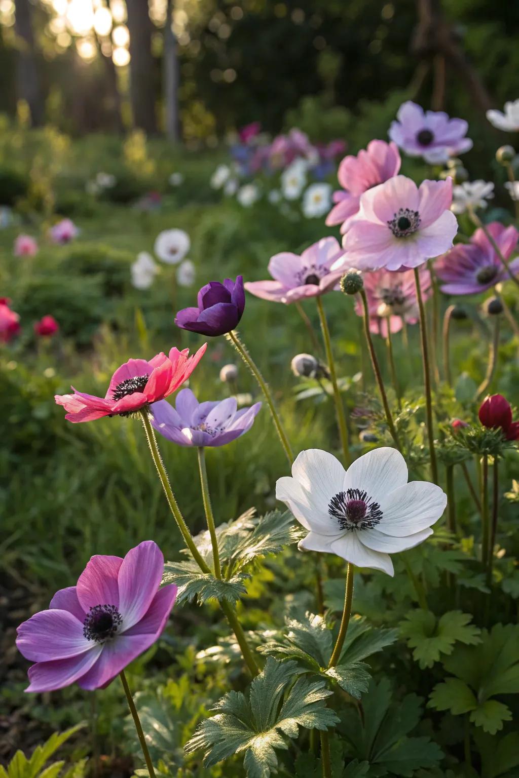 Morning bloomers bring vibrant colors to your garden.