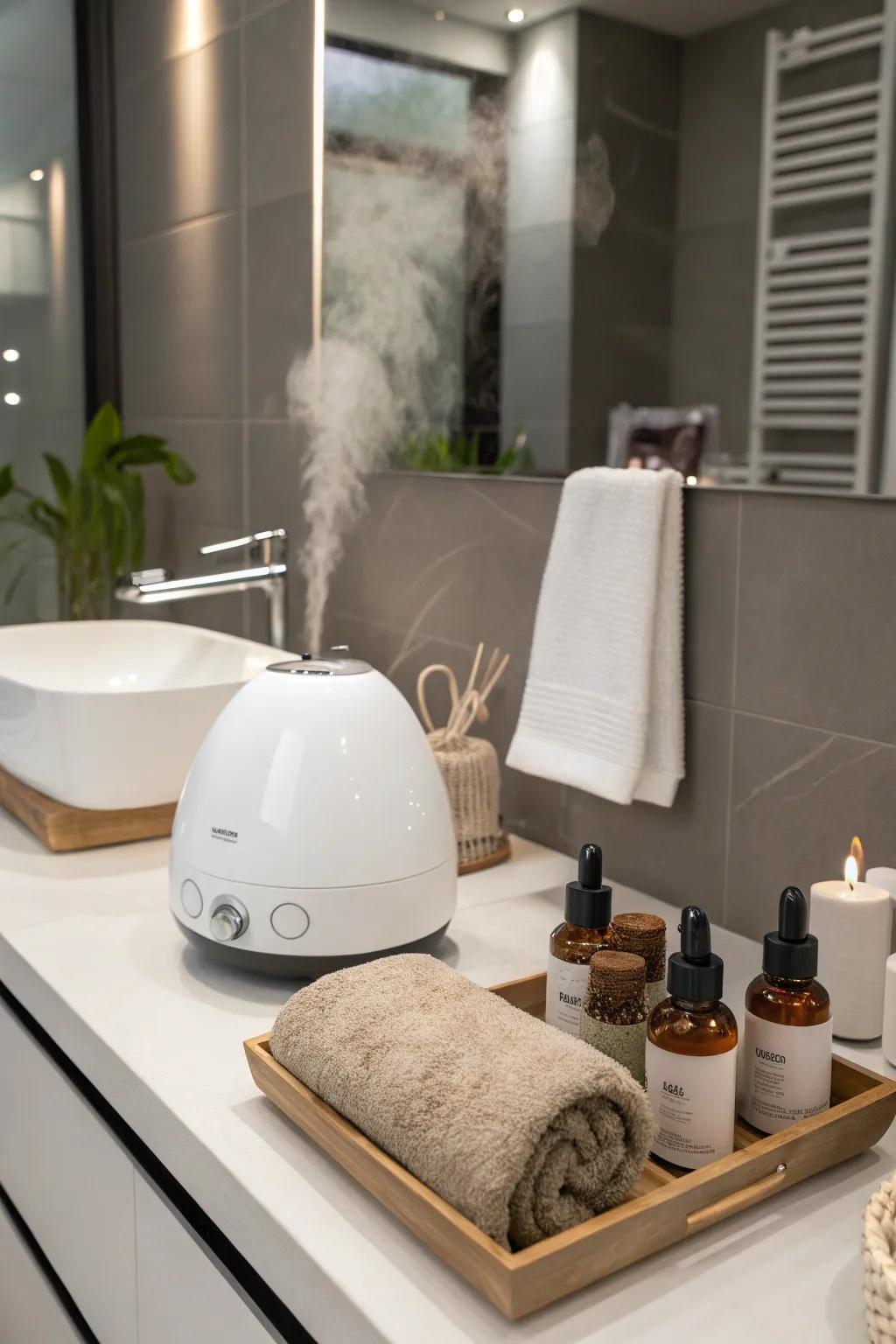 Refresh your skin with facial steaming.