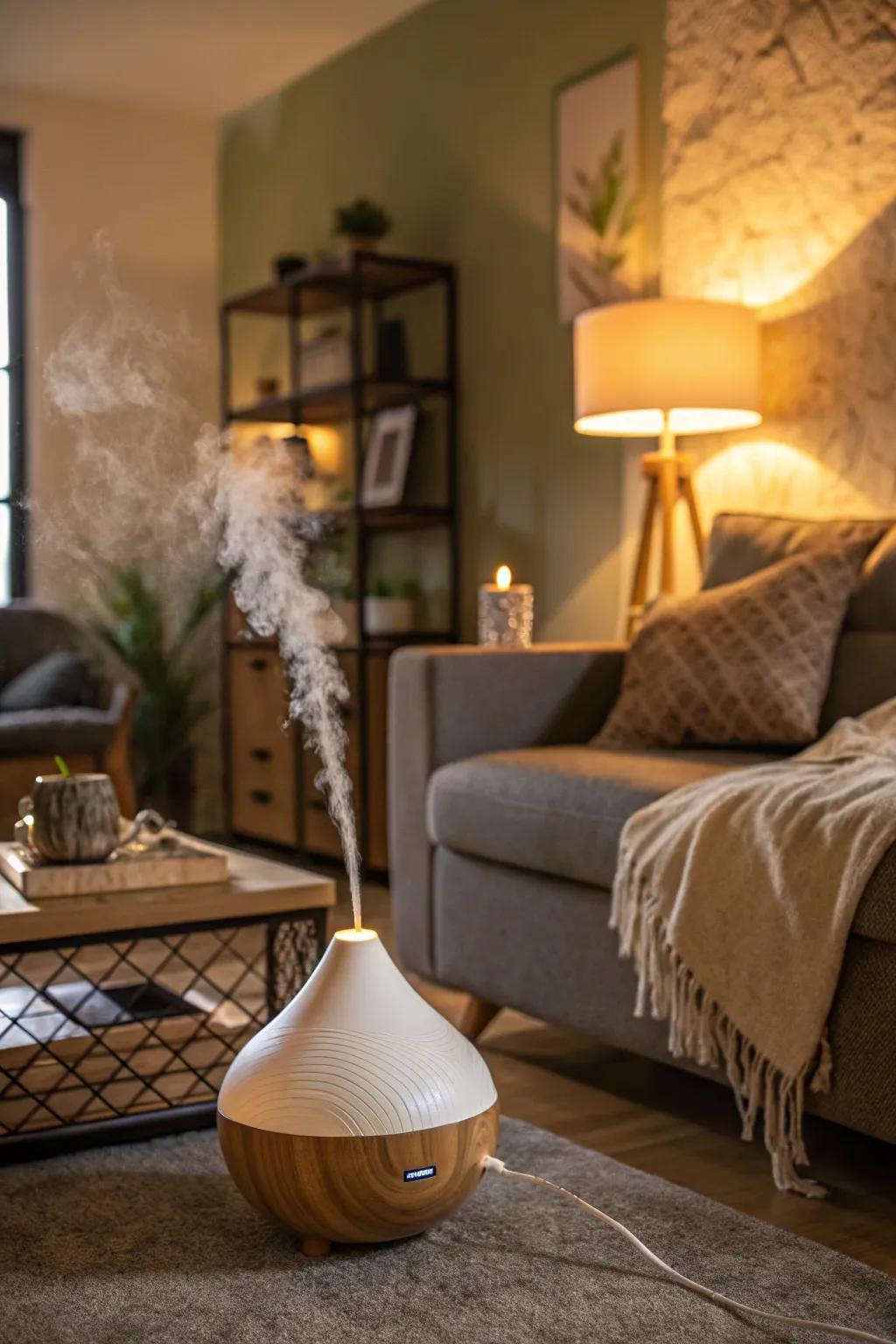 Transform the atmosphere with essential oils.