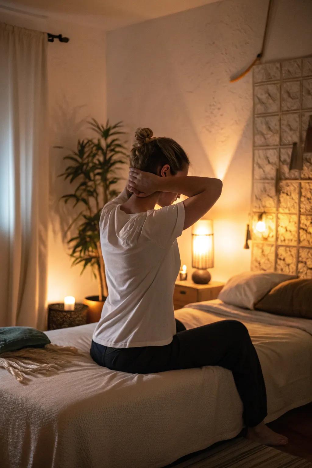 Relieve tension with simple massage techniques.