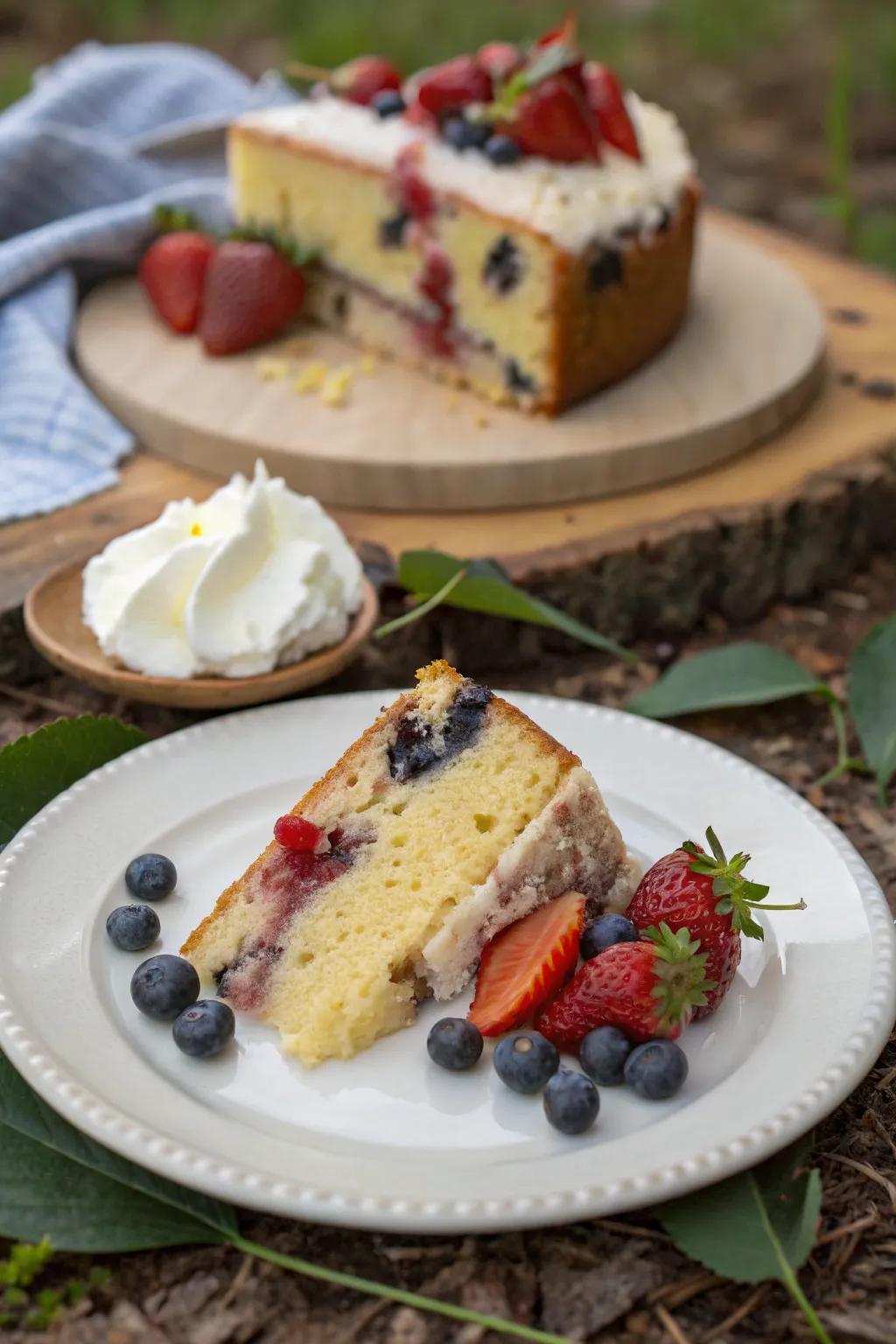 Fruit-infused desserts add elegance to your spread.