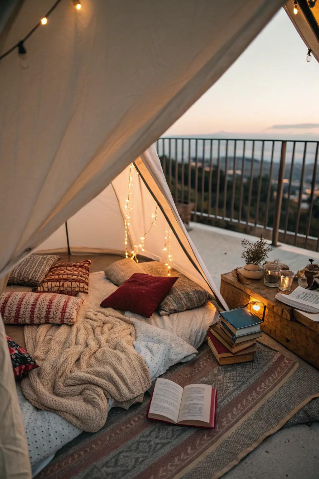 The perfect nook for book lovers.