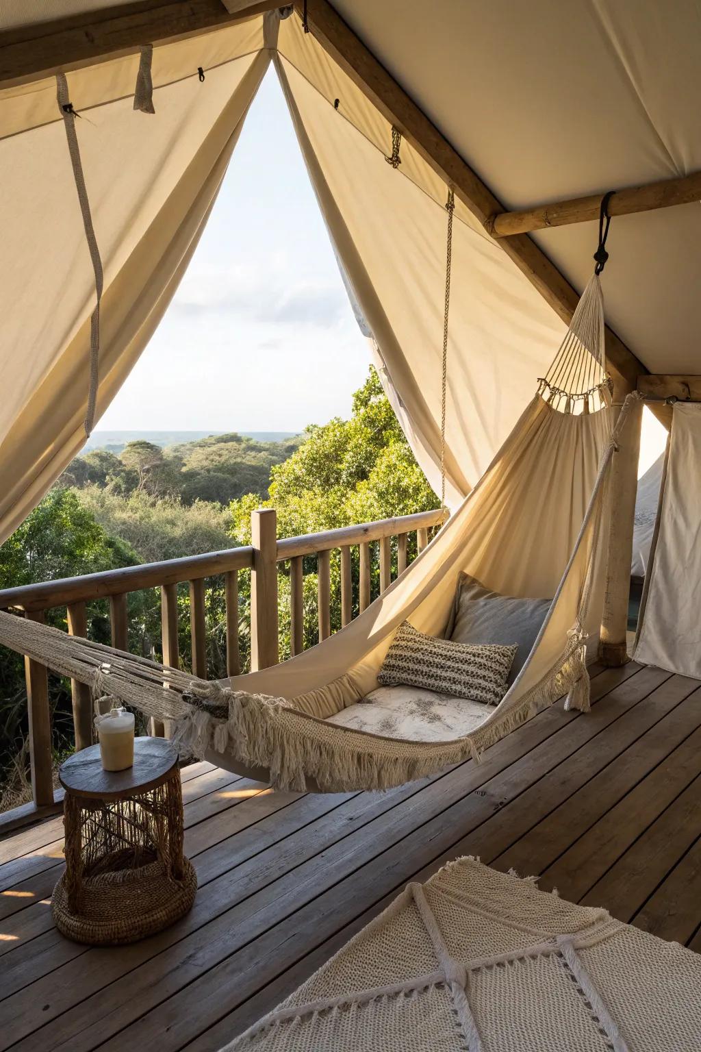 The perfect spot for a lazy afternoon nap.