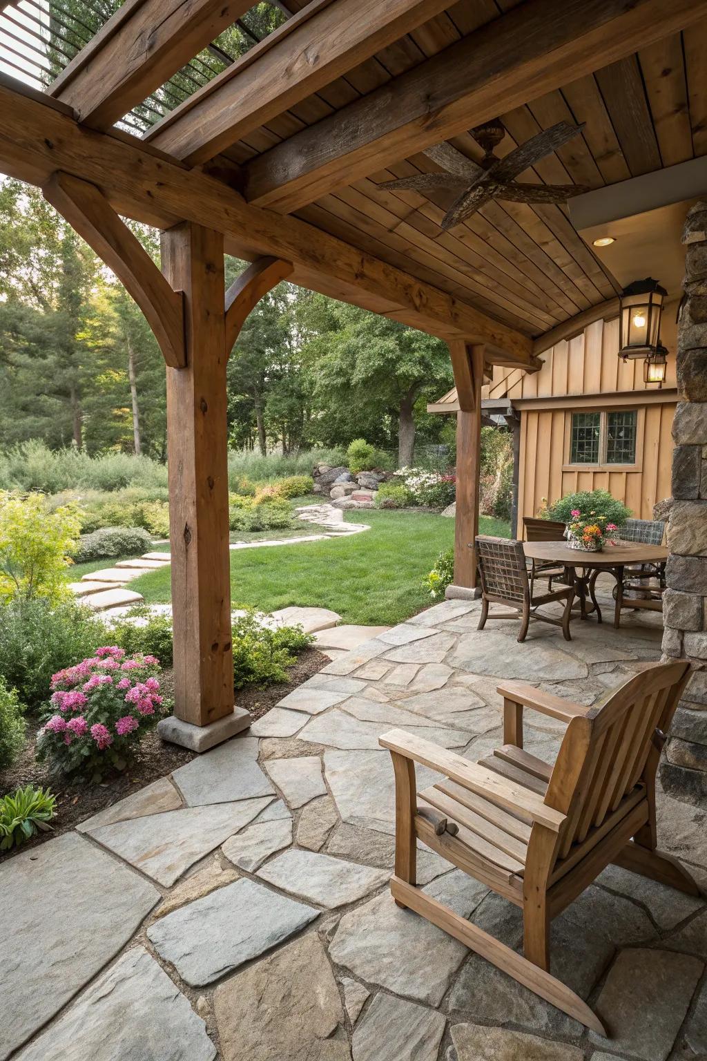 Natural elements enhancing outdoor beauty.