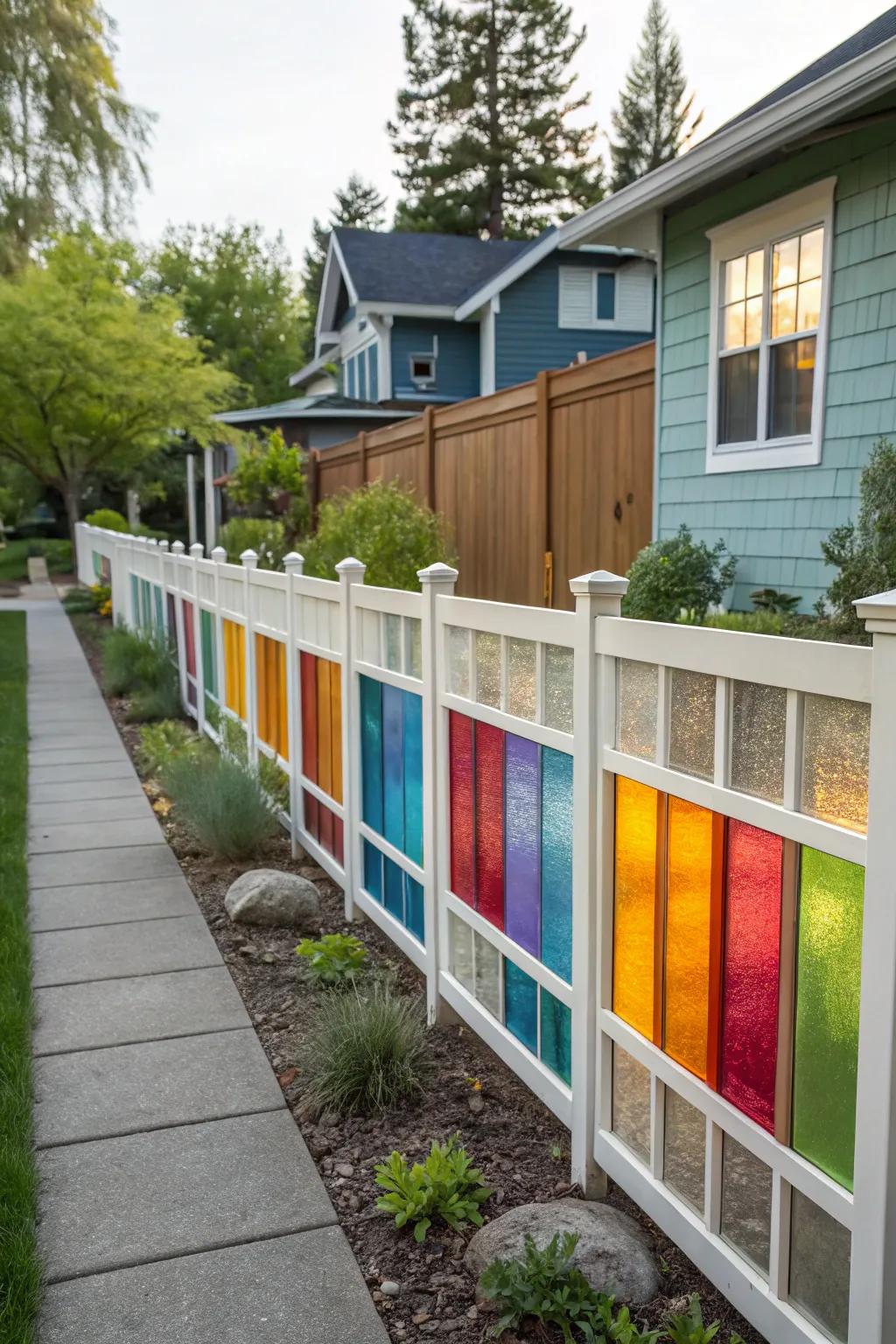 Custom fences allow you to showcase personal style and creativity.