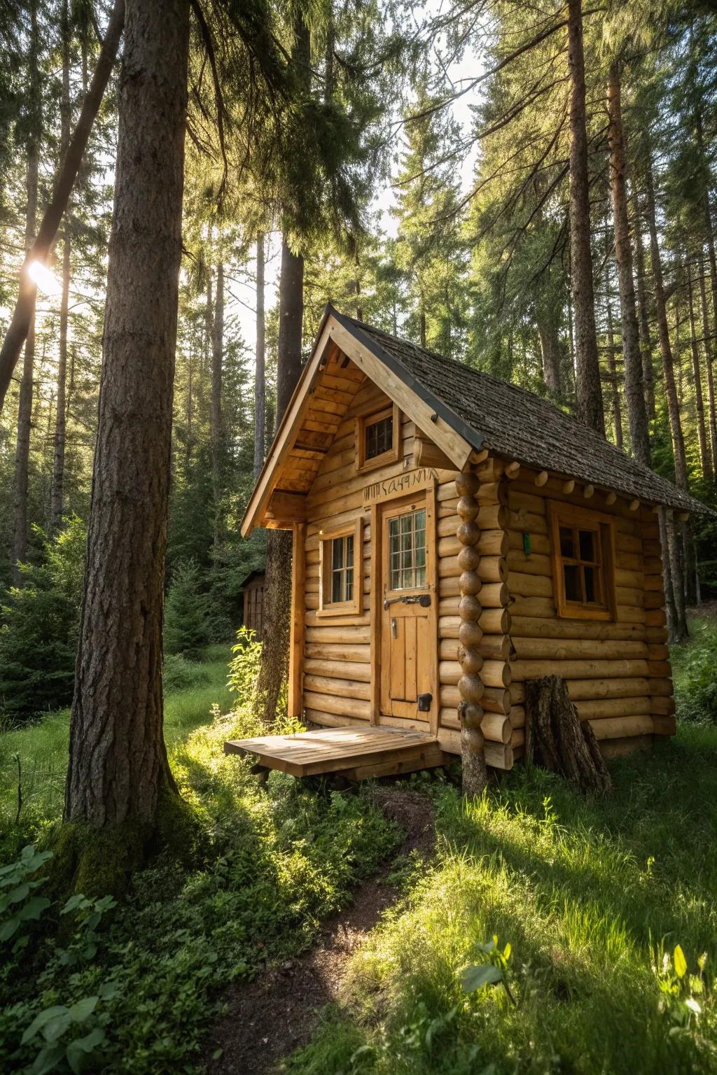 A rustic retreat for endless play.