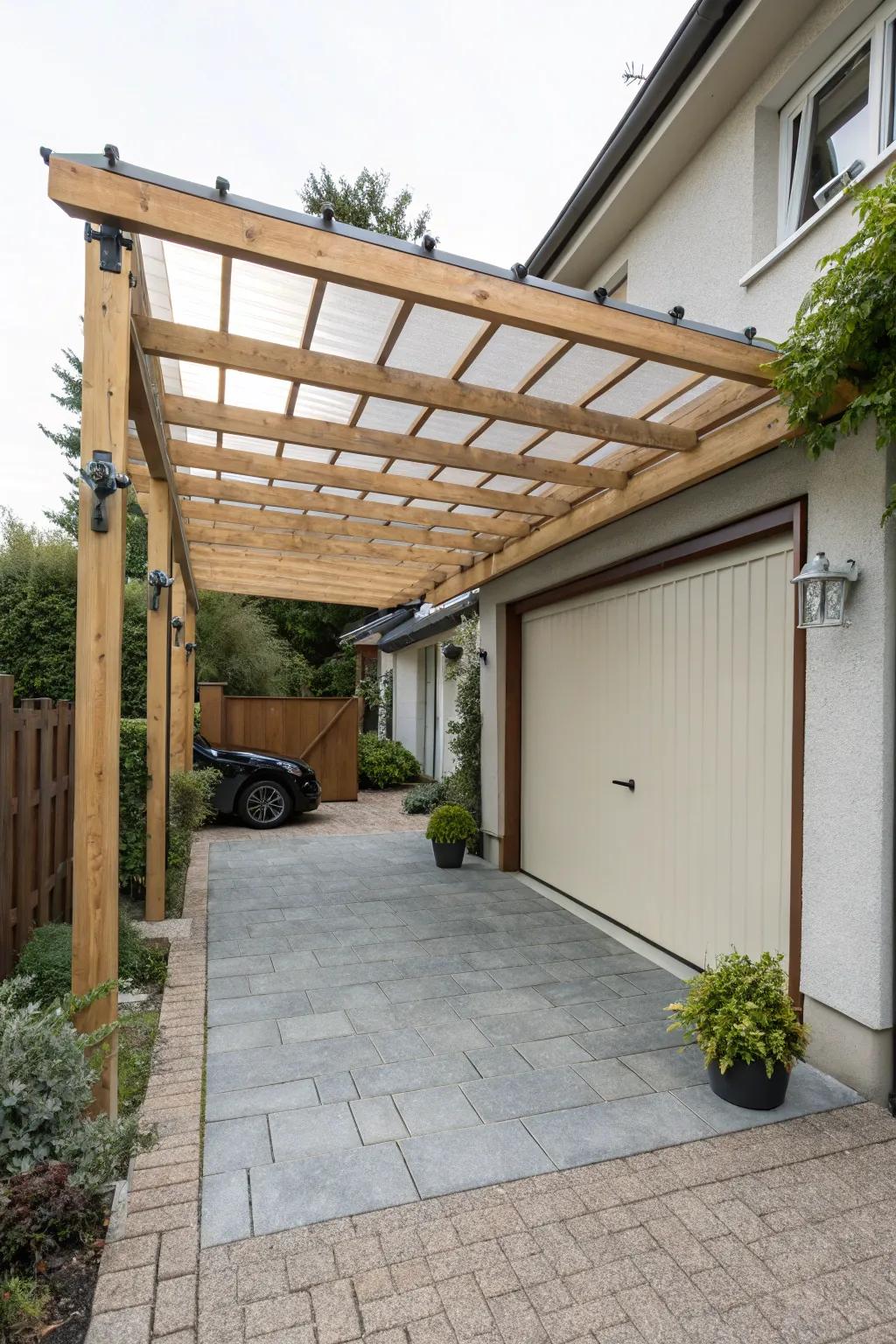 A modular design offers flexibility for your pergola.
