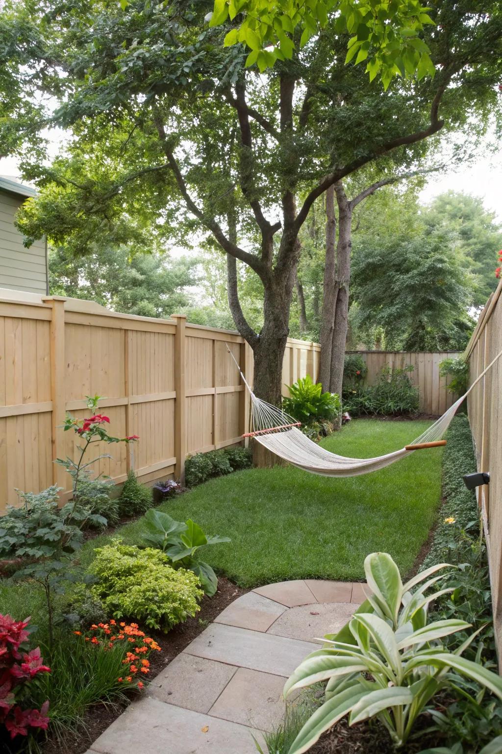 Privacy fences offer a secluded sanctuary in your yard.