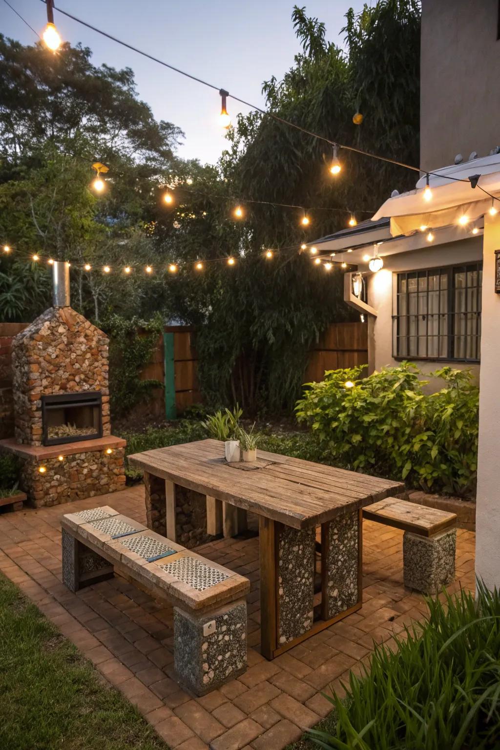 Eco-friendly features enhance sustainability.