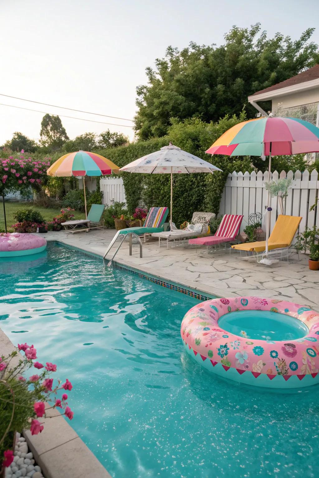 Colorful plaster finishes add vibrancy and character to your pool.