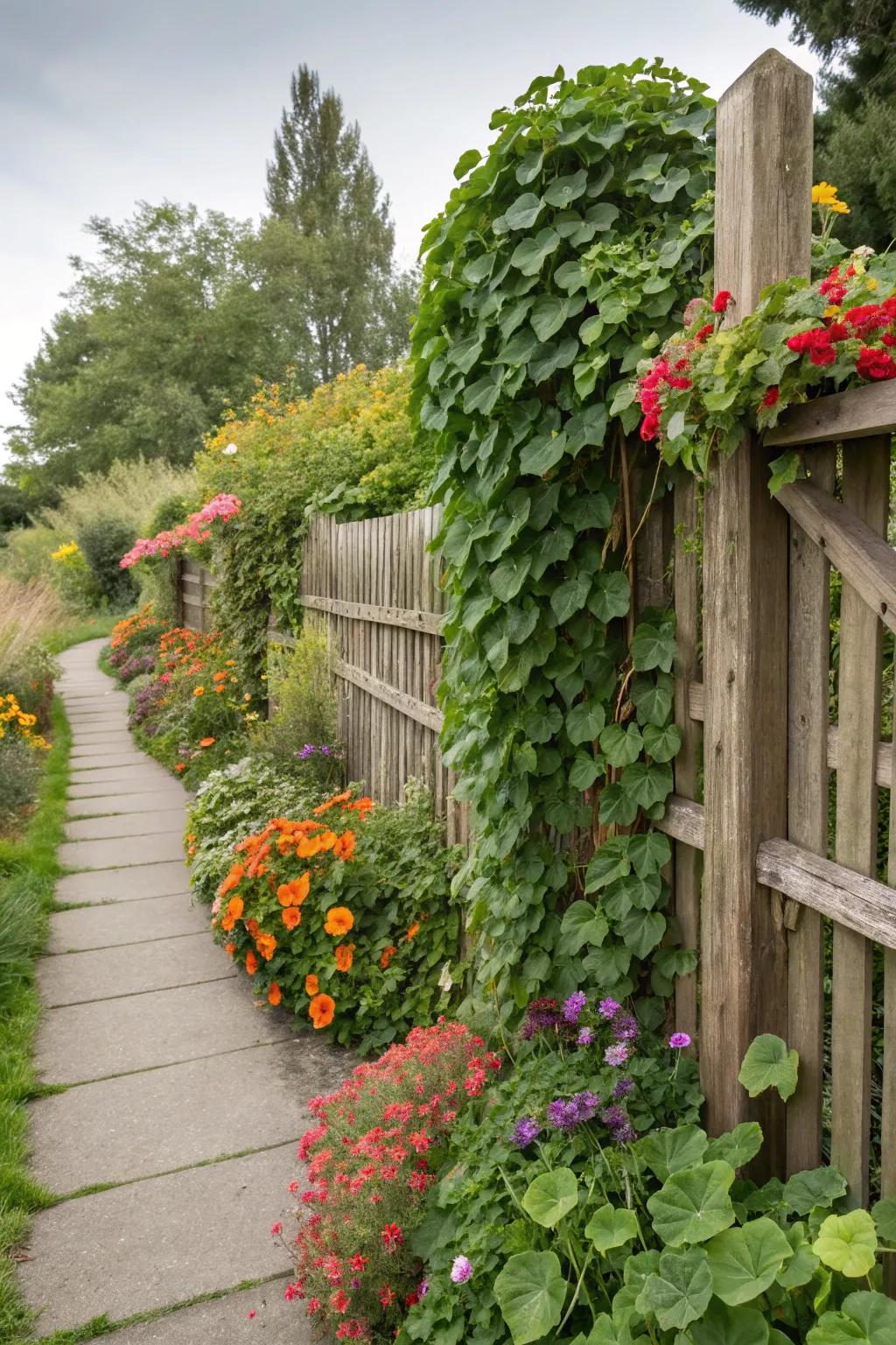 Fences that seamlessly blend with nature.