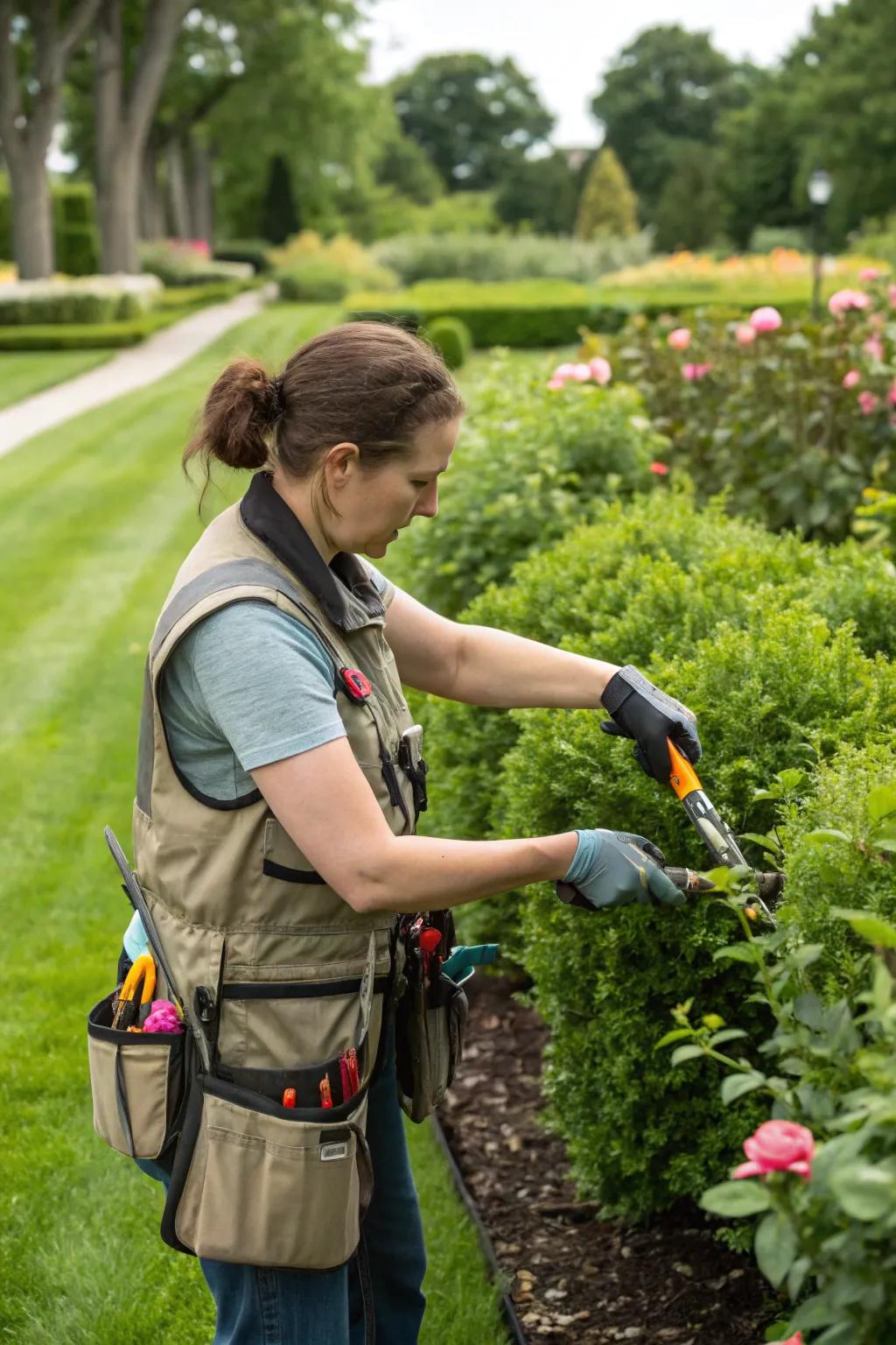 Utility vests offer convenient storage for all your gardening essentials.
