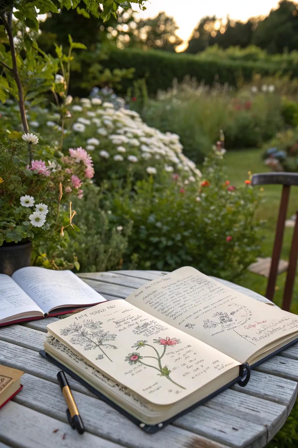 Document garden adventures with a personalized journal.