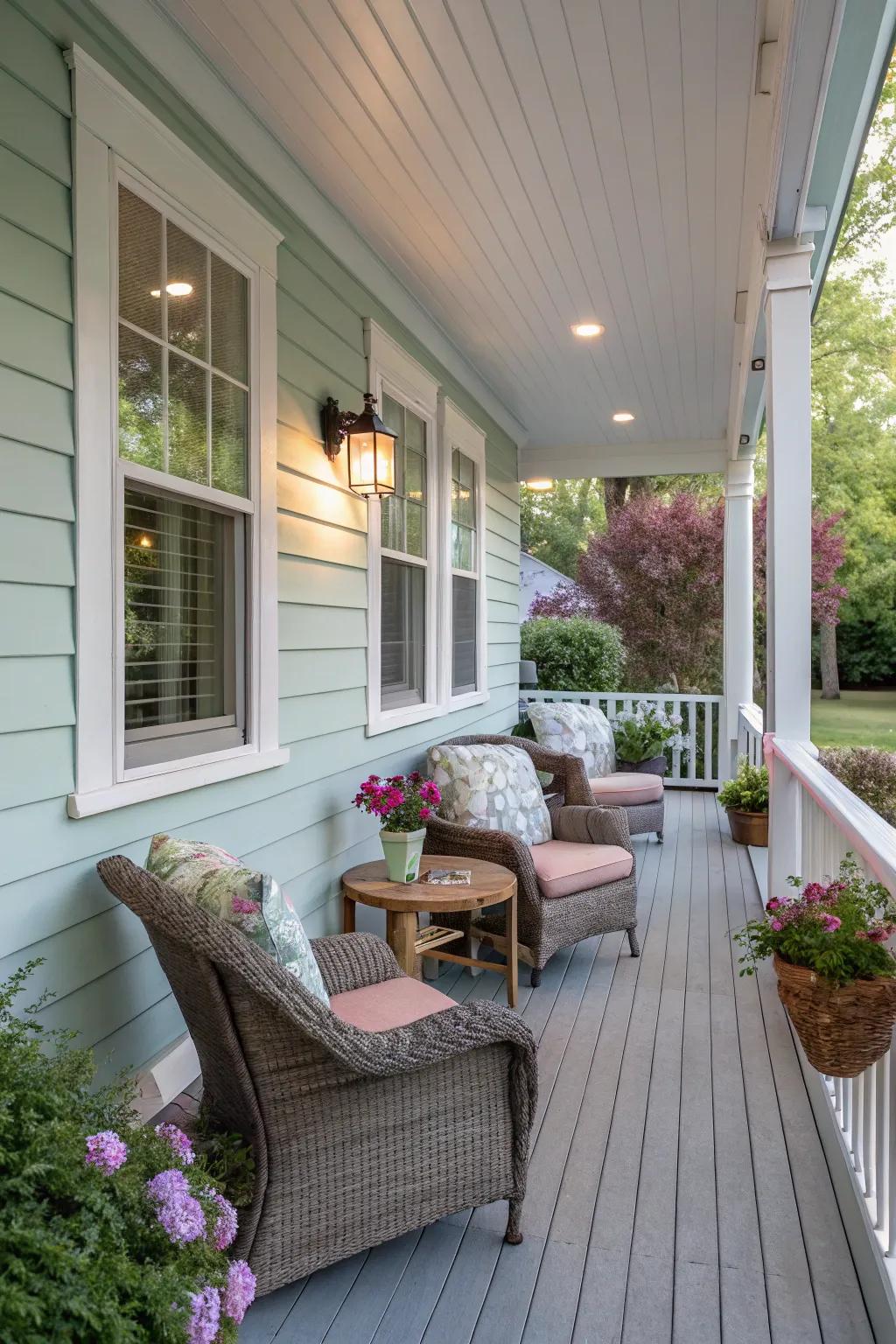 Vinyl siding is both versatile and easy to maintain.