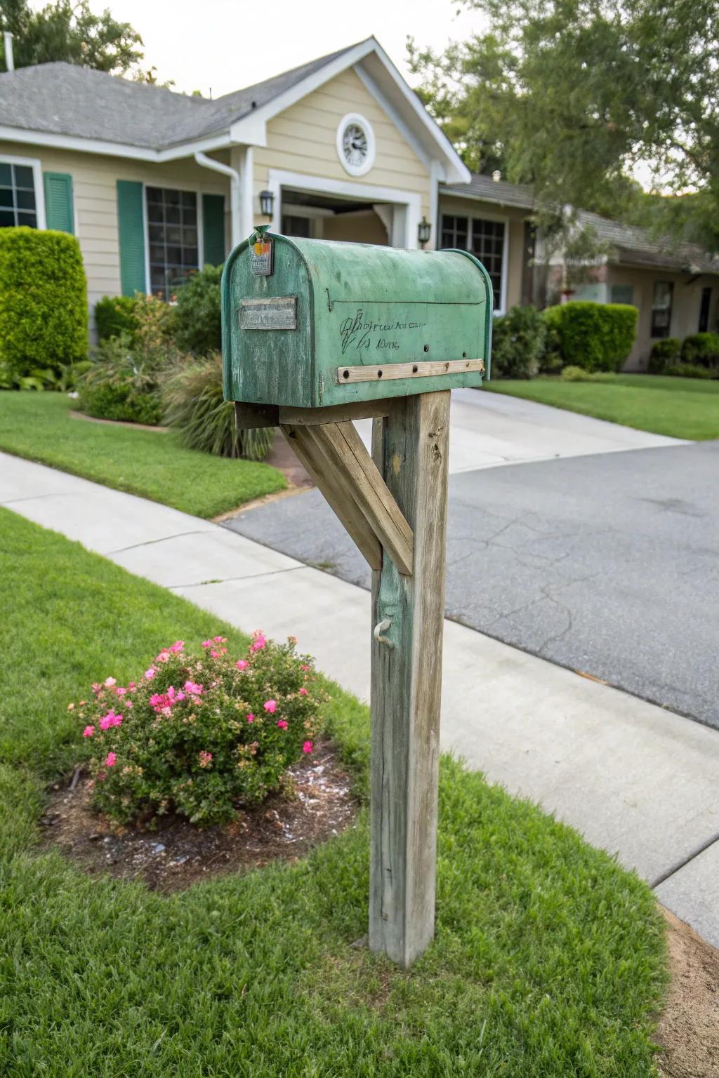 Eco-conscious and creative with recycled materials.