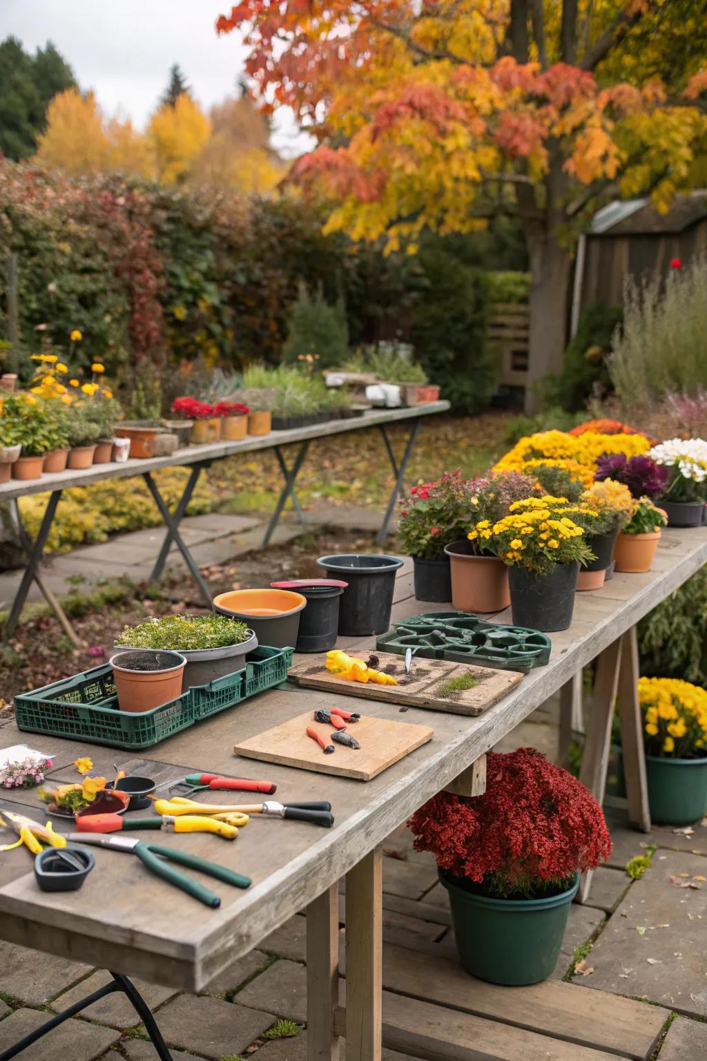 A garden workshop is a fun way to share your passion for gardening.