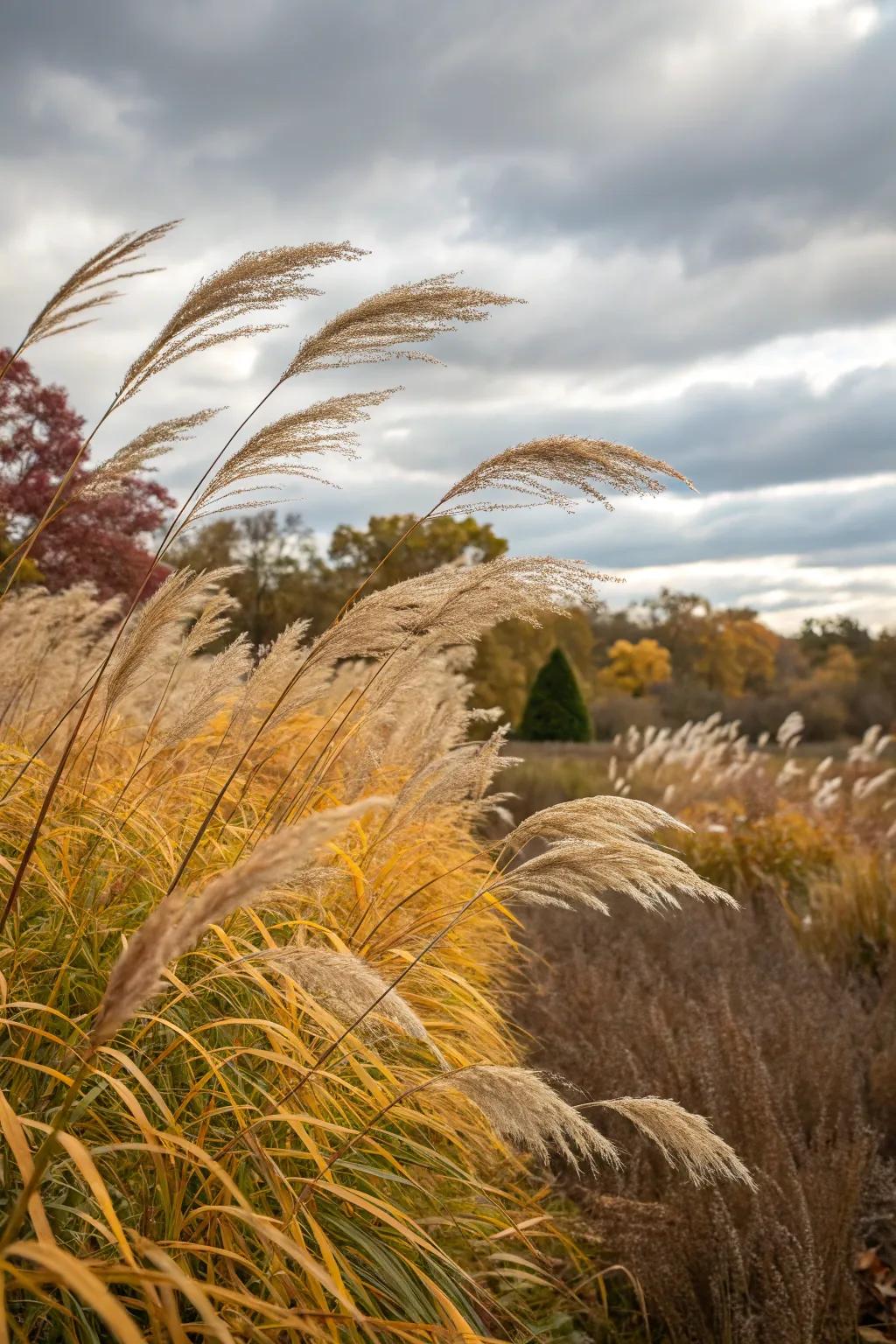 Ornamental grasses provide texture and elegance to your fall garden.