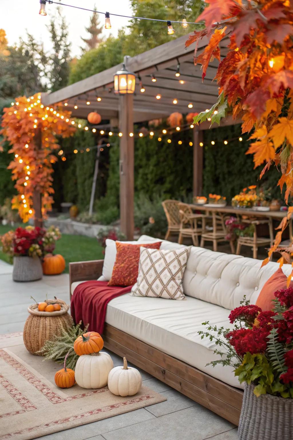 Seasonal updates keep your lounge lively.