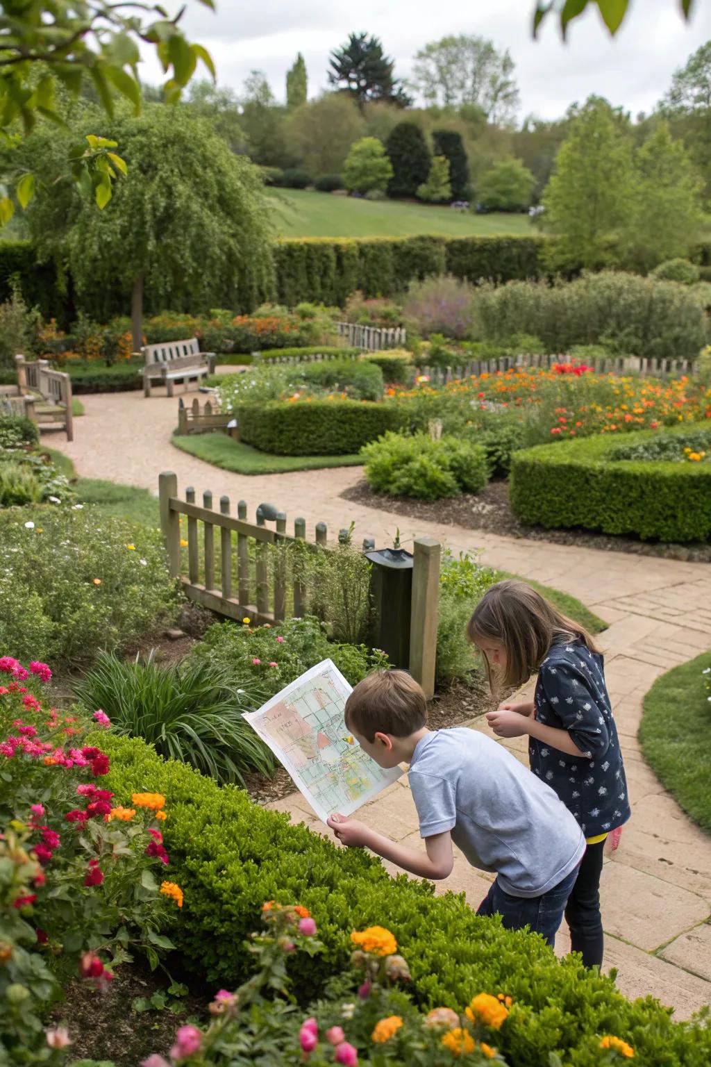 Nature treasure hunts spark adventure and exploration.