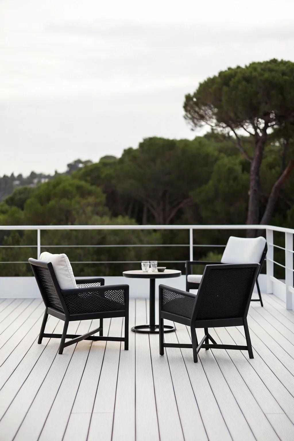 Embrace minimalism for a serene atmosphere.