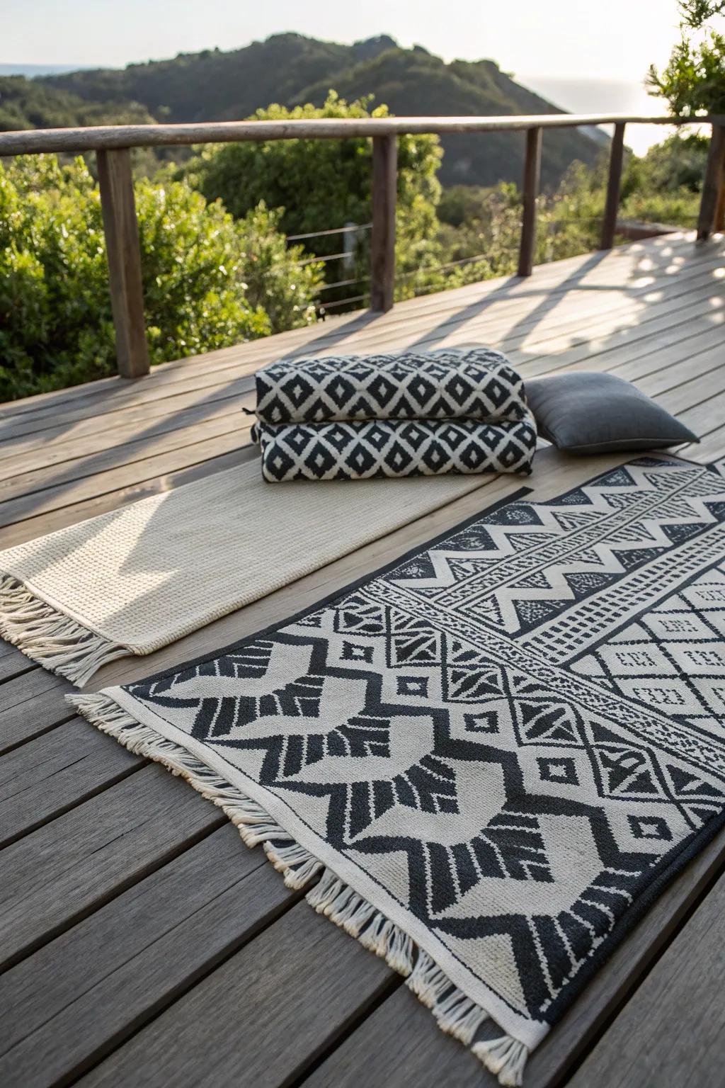 Add character with intriguing patterns.