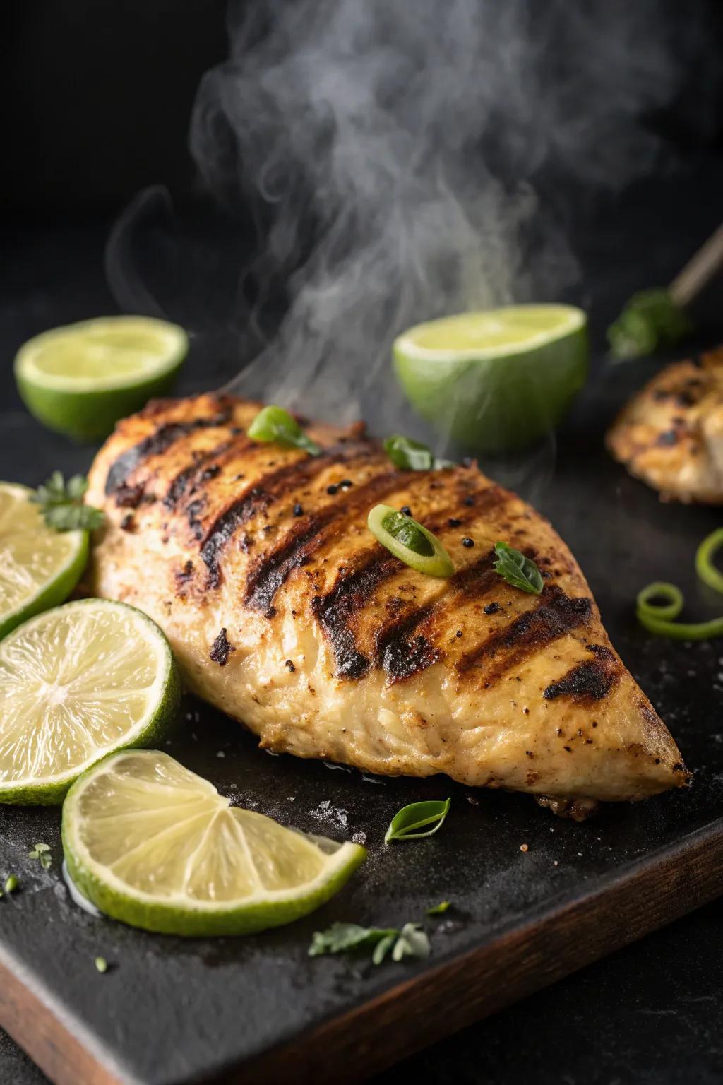 Tequila lime chicken, a spirited addition to your grilling repertoire.