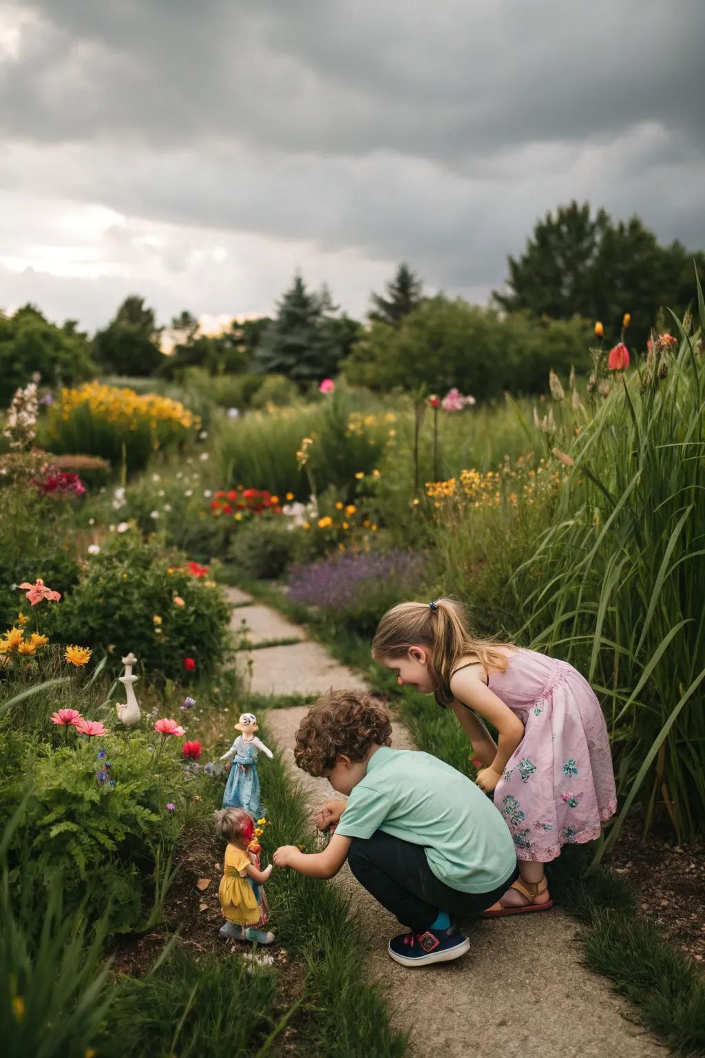 A magical fairy hunt in the garden full of surprises.