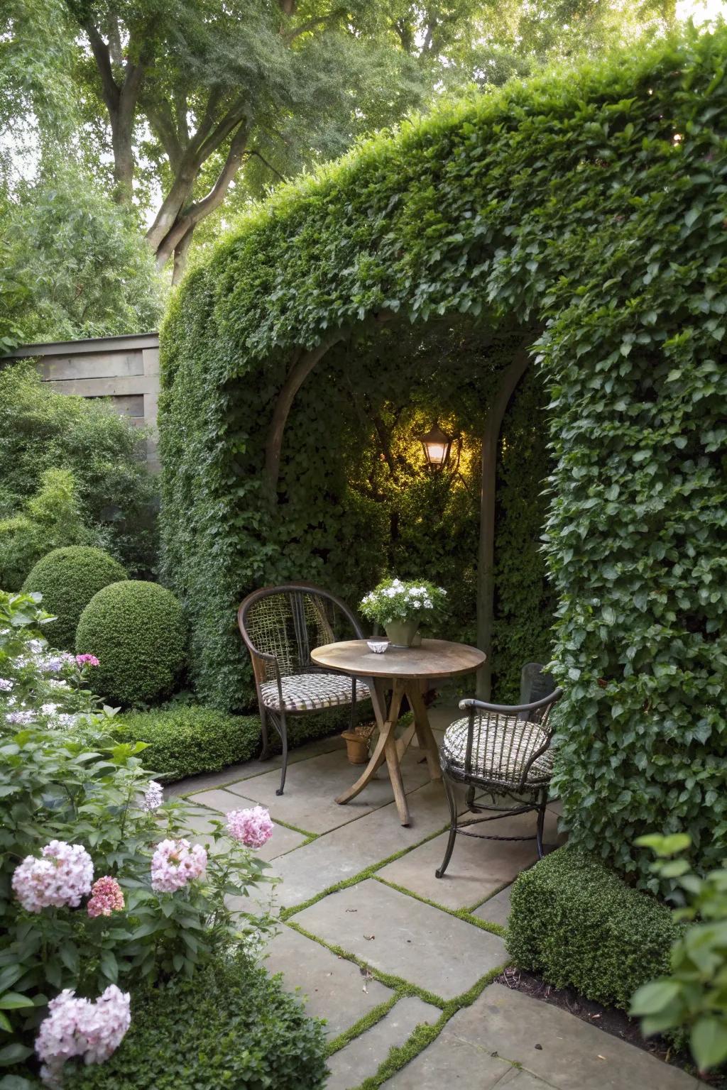Japanese boxwood offers natural privacy with lush green screens.
