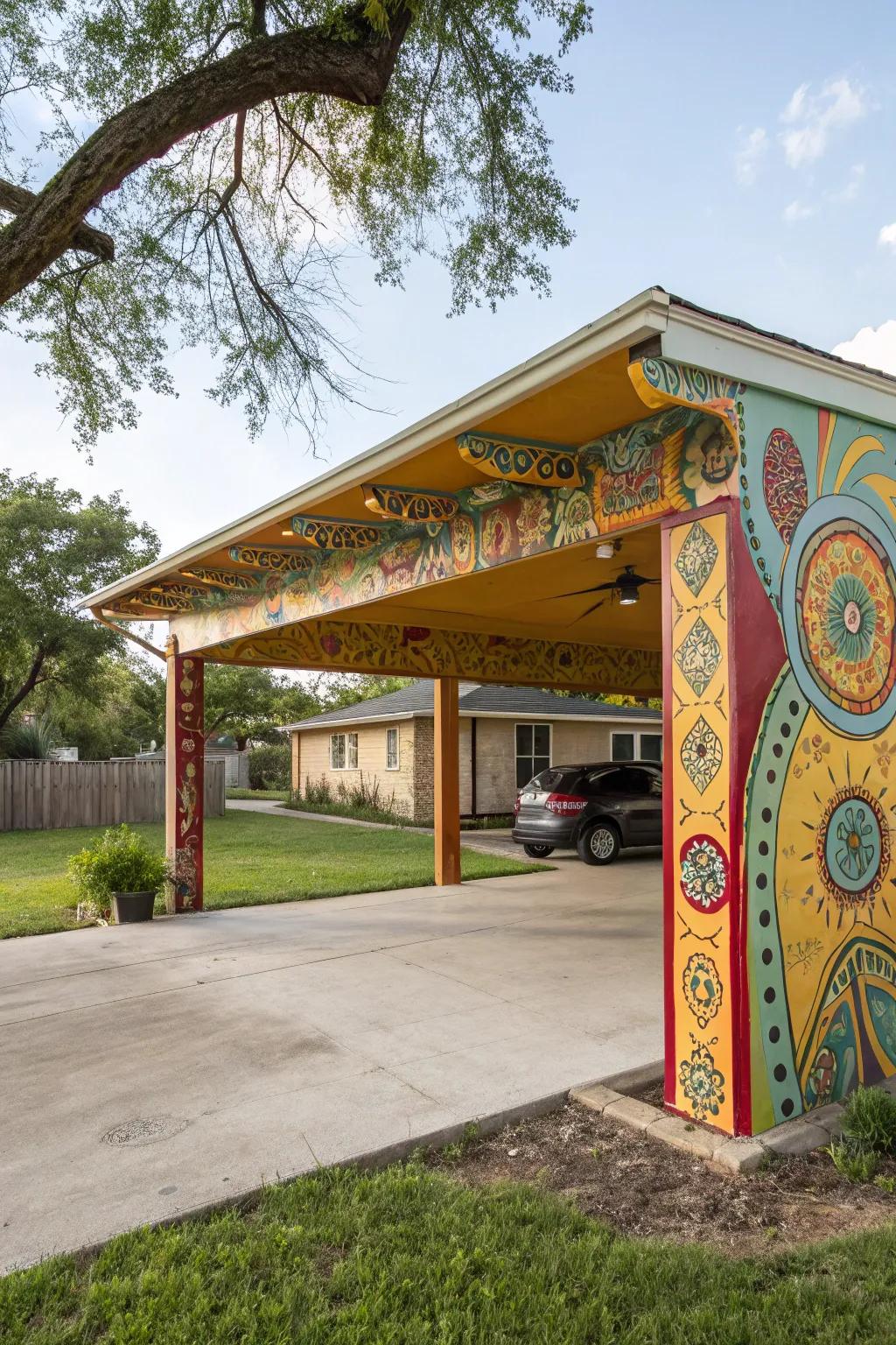 Artistic designs make a bold statement.