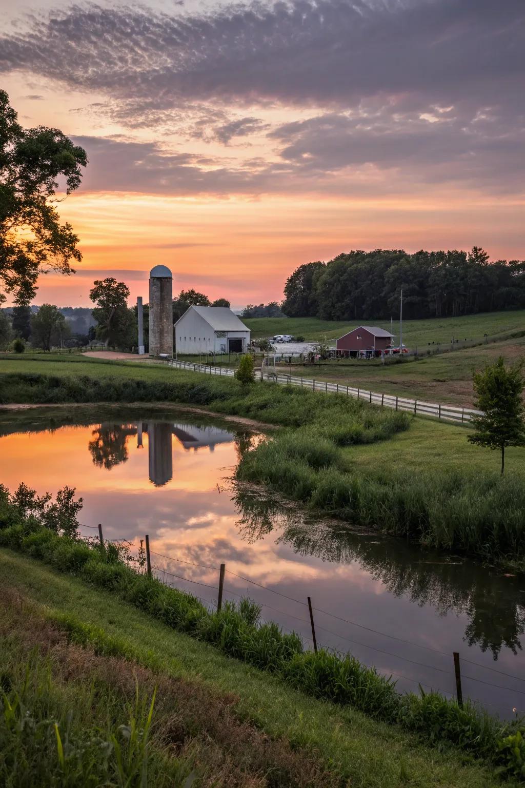 Transform your pond's nighttime charm with lighting.