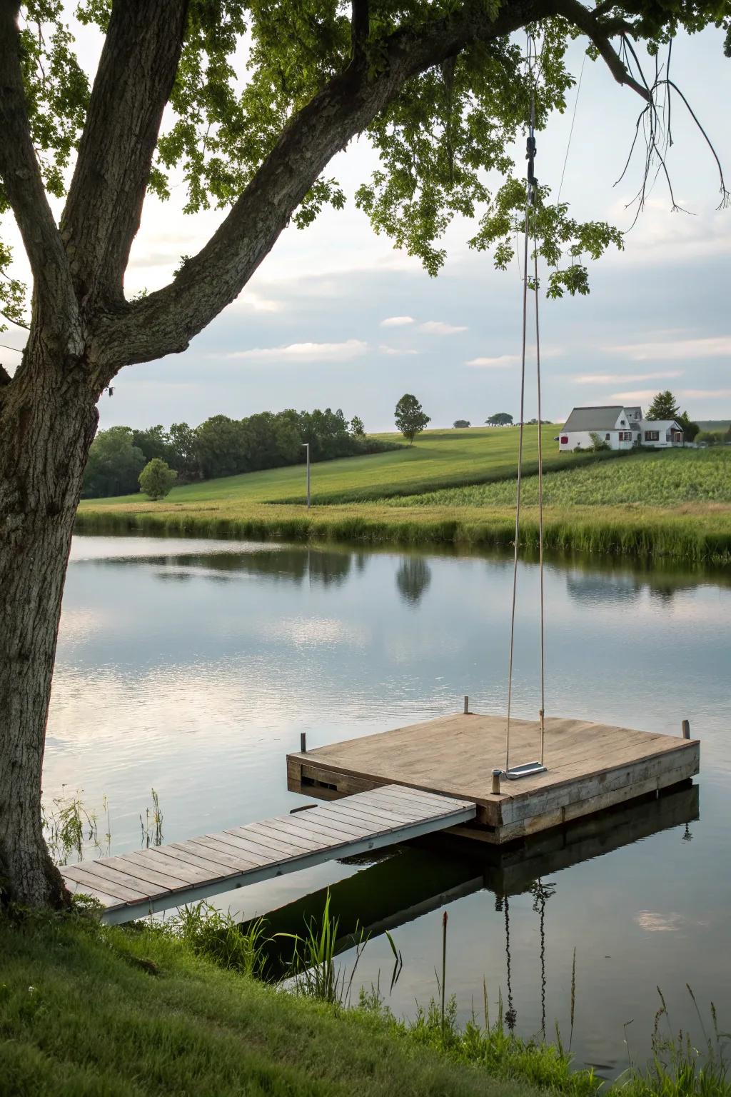 Make your pond a hub of activity with interactive features.