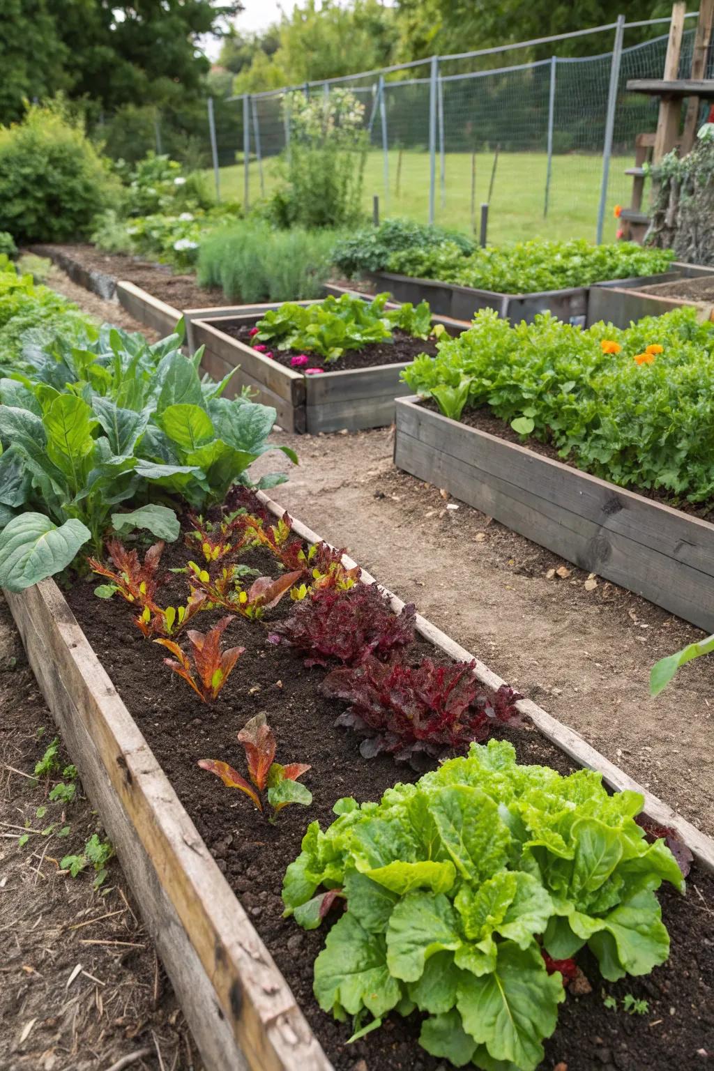 Compost mulch rejuvenates your garden with nutrients.