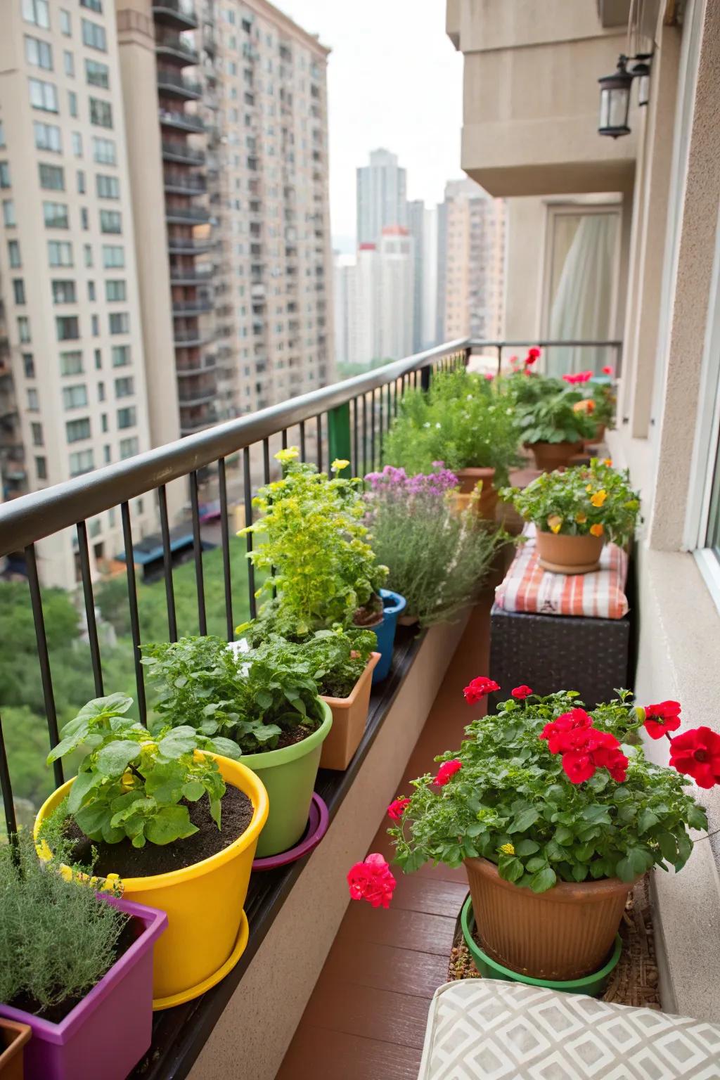 Containers allow you to garden anywhere, regardless of space constraints.