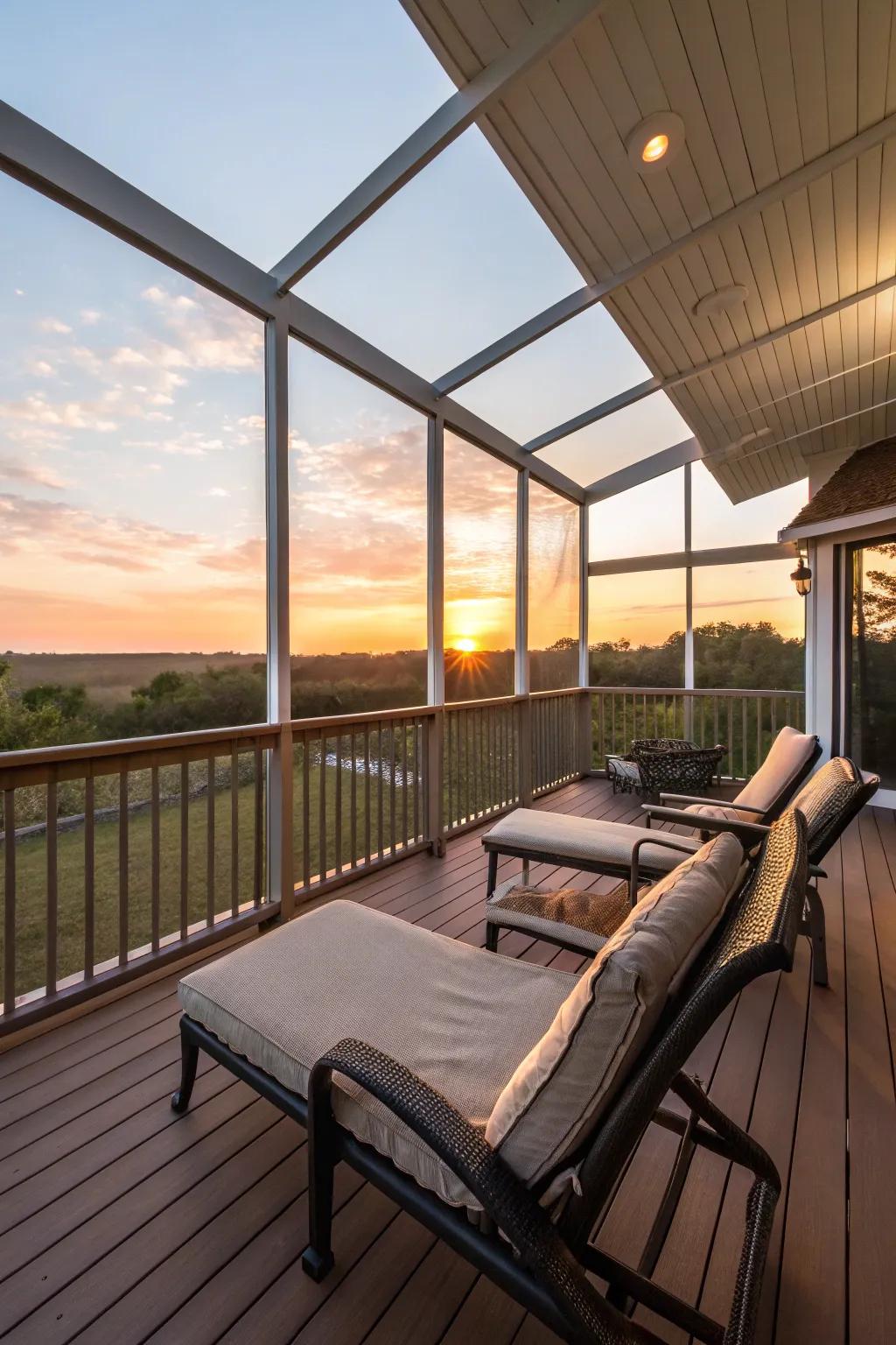 A serene spot to enjoy breathtaking sunsets.