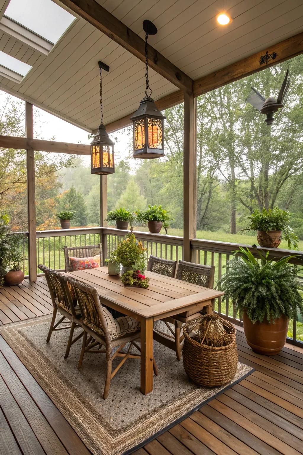 A rustic retreat perfect for cozy gatherings.