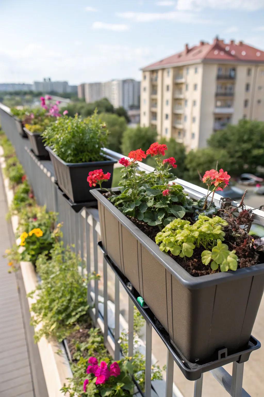 Weather-resistant materials ensure your railing boxes stand the test of time.