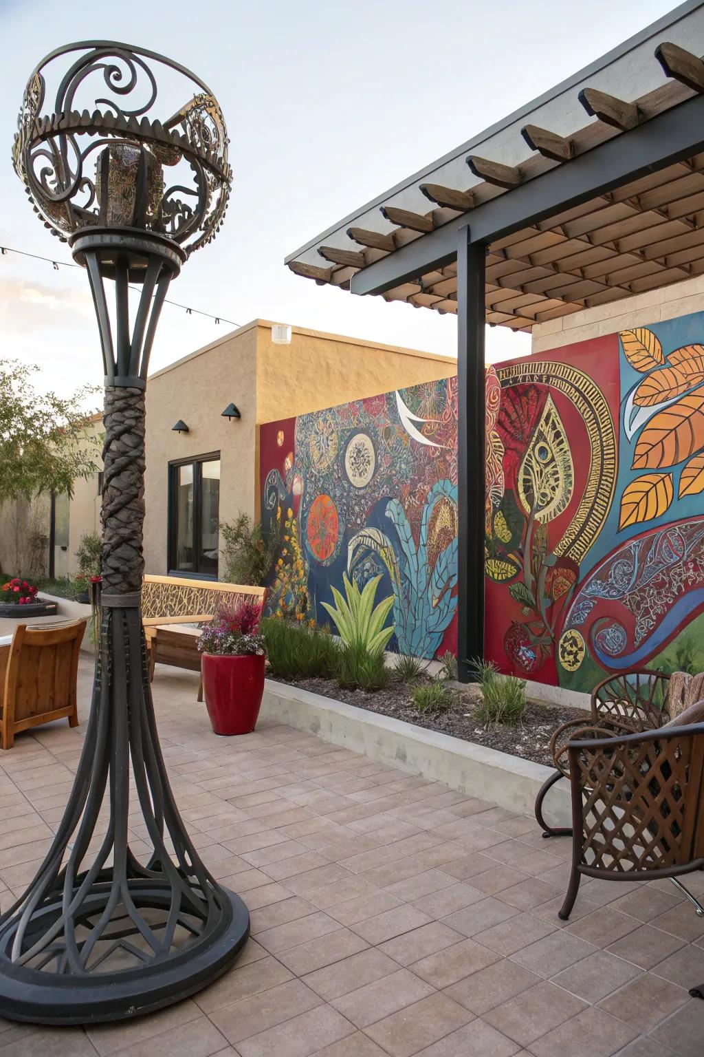 Personalize your space with artistic accents.