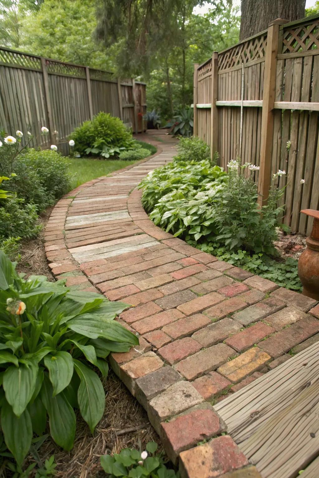 Reclaimed materials add character and sustainability.