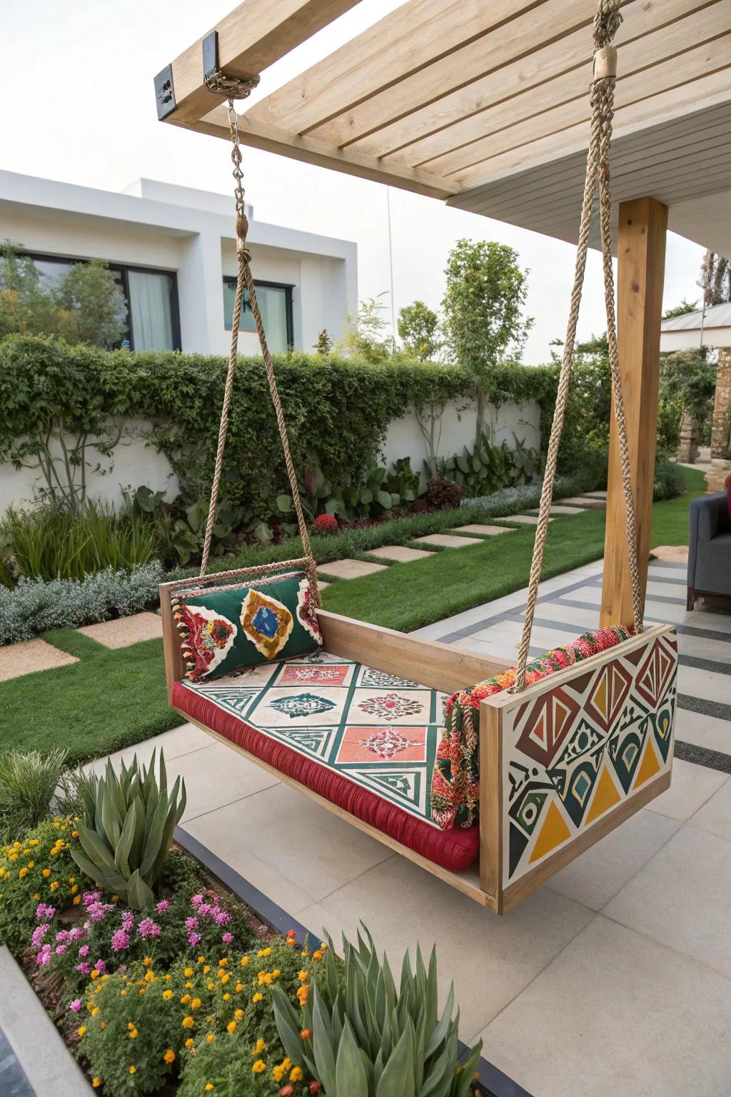 Geometric patterns for a modern twist.