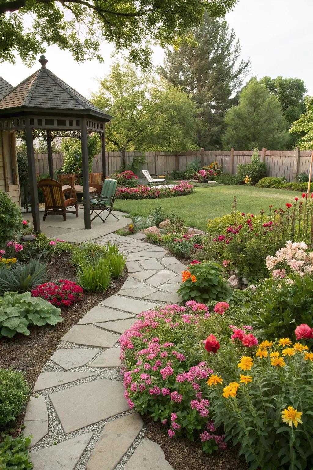 Create a garden that pleases both the eye and the soul.