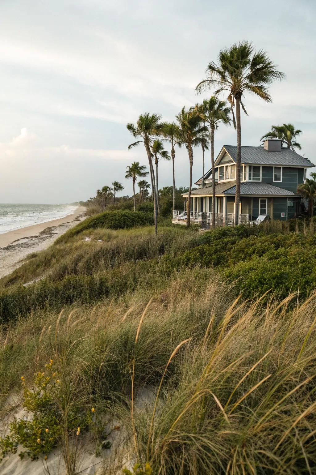 Native plants bring a natural elegance to coastal homes.