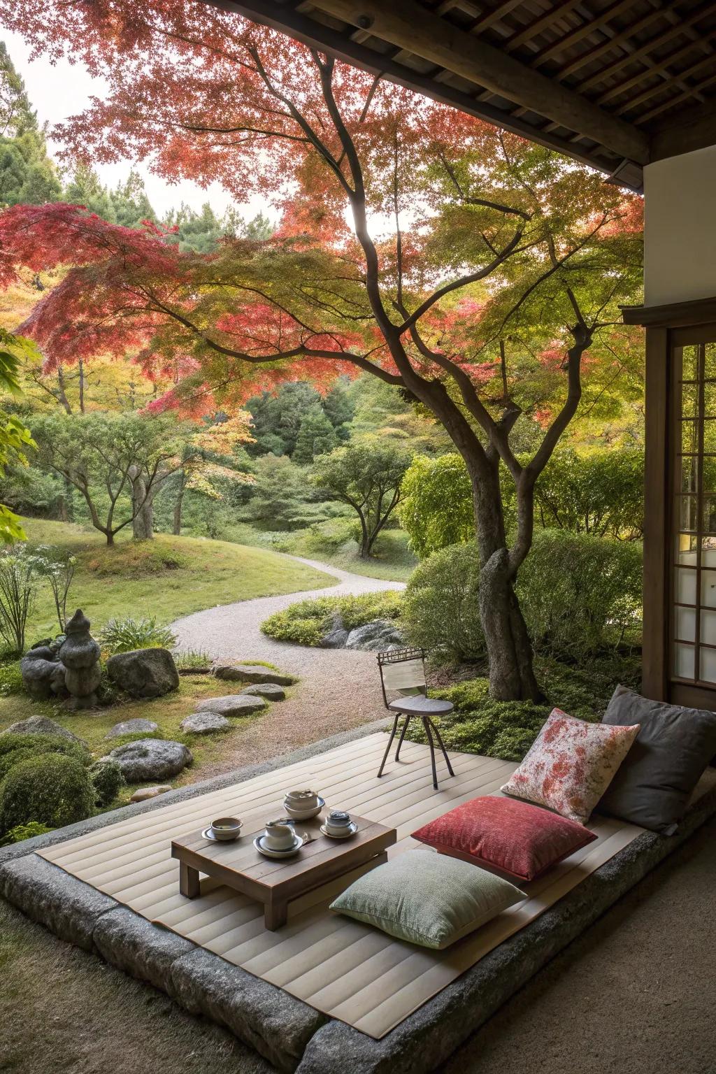 Find peace and tranquility with maples in your garden.