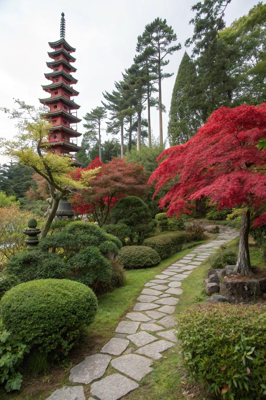 Vertical elements add dimension to your garden.